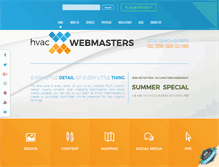 Tablet Screenshot of hvacwebmasters.com